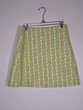 NEEDHAM LANE Y2K Floral A-Line Skirt 4